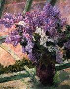 Mary Cassatt Lilacs in a Window Germany oil painting reproduction